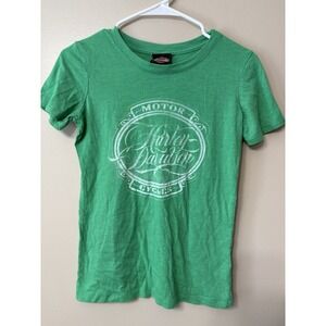 Womens Small Harley‎ Davidson Tshirt Maryville TN Smoky Mountain Harley